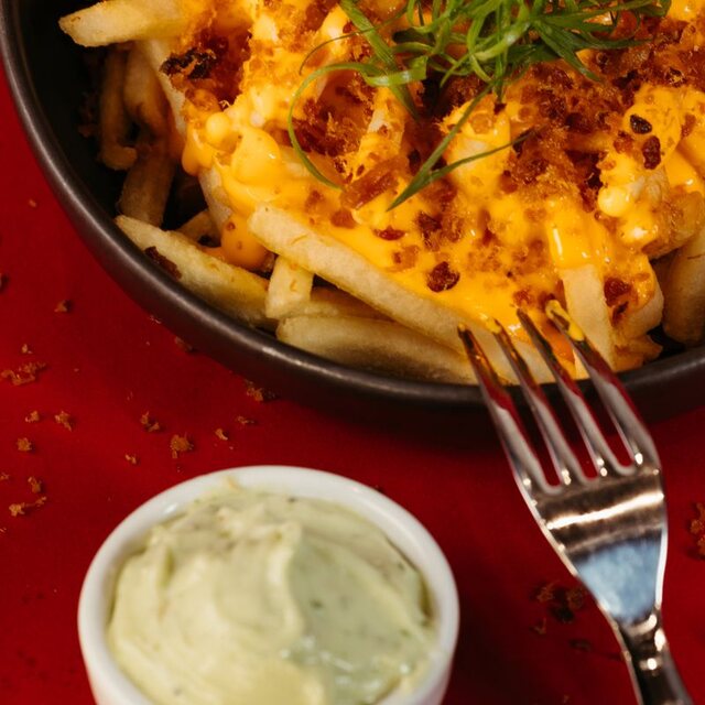 Papas con Queso